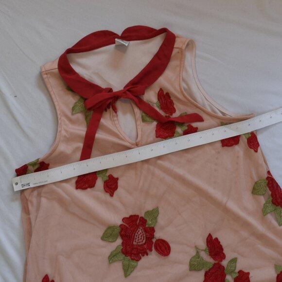 Lauren Conrad Snow White Peter Pan Collar Top - Picture 6 of 8